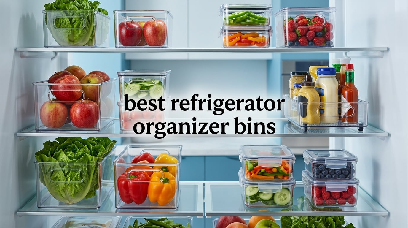 best refrigerator organizer bins