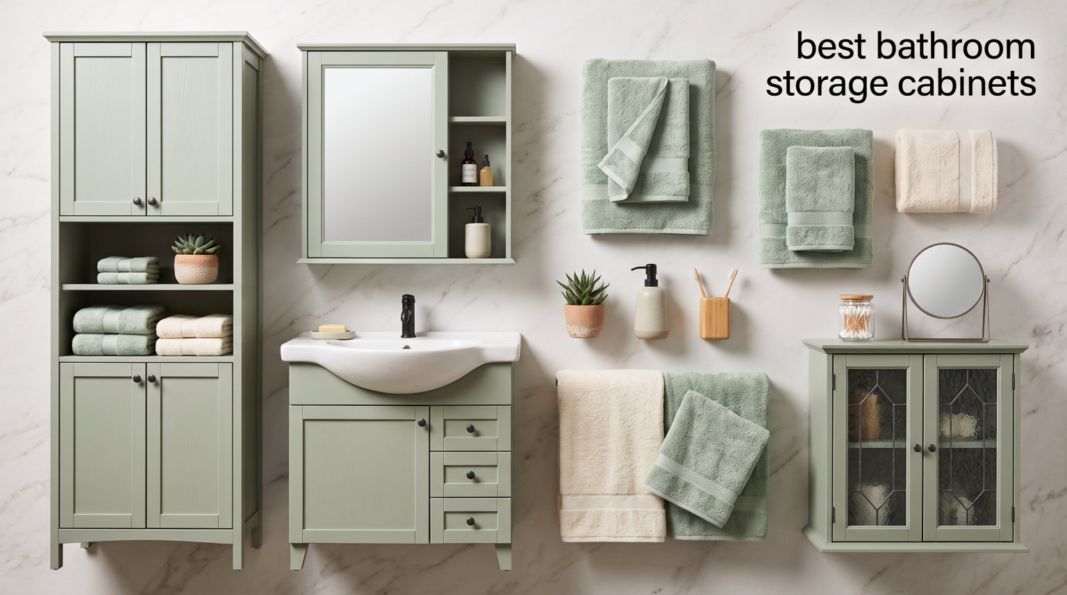 best bathroom storage cabinets