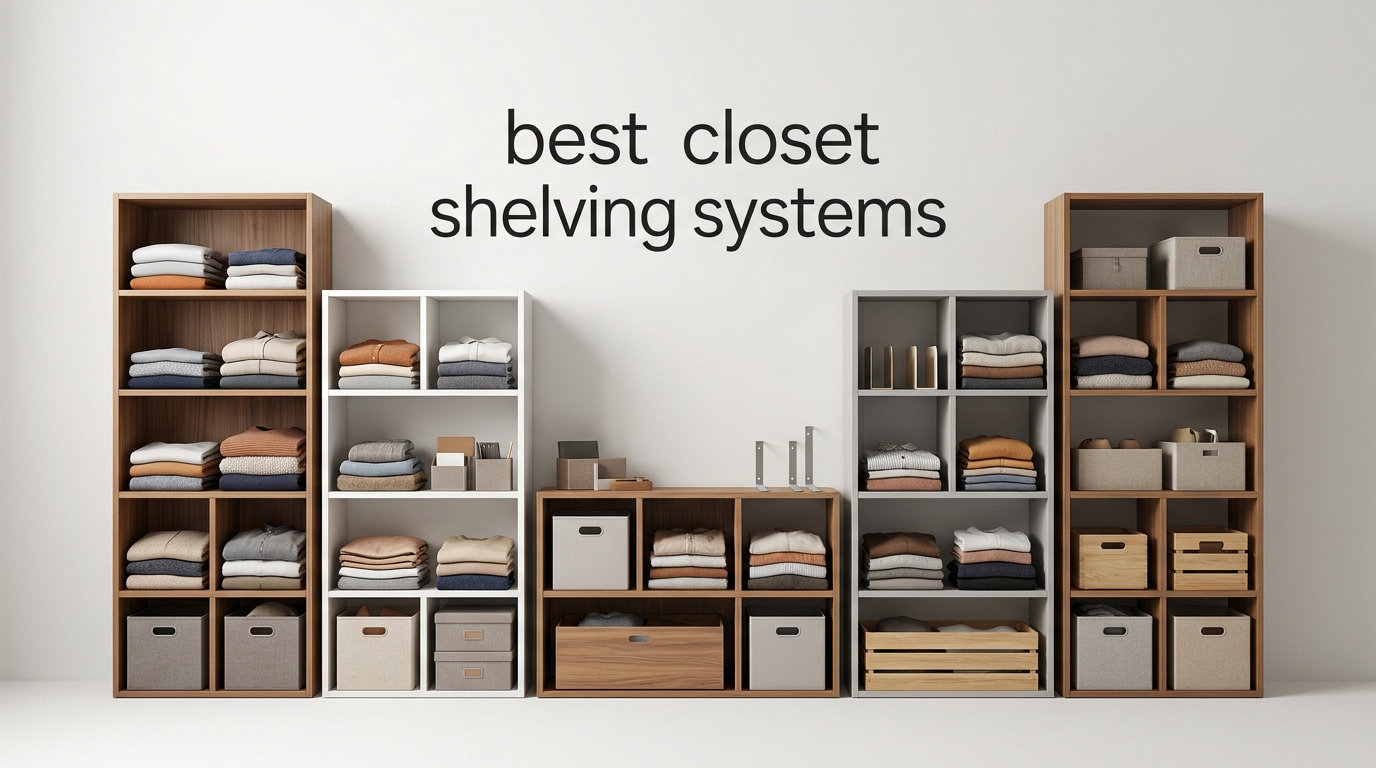 best closet shelving systems