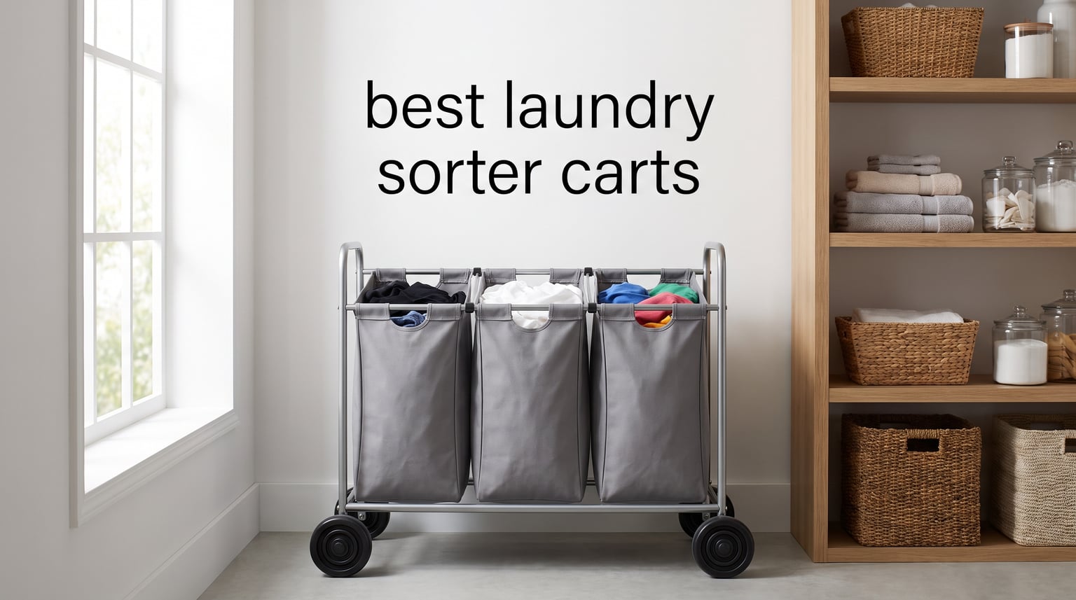 best laundry sorter carts