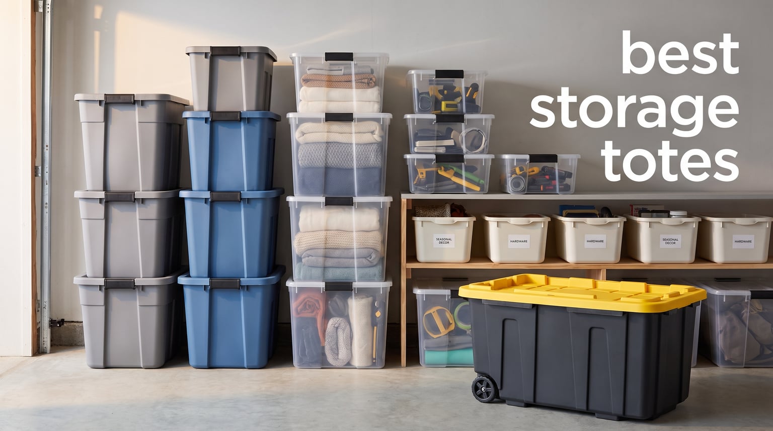 best storage totes