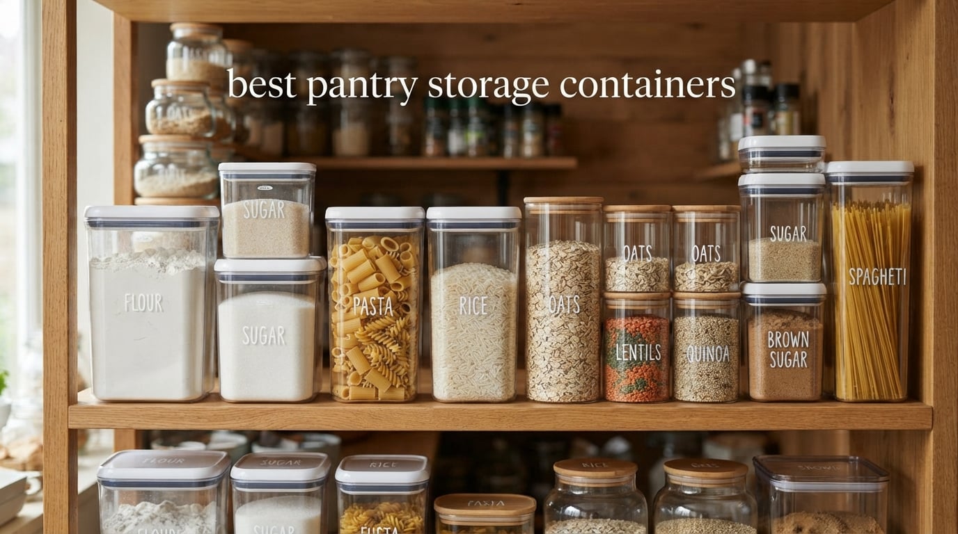 best pantry storage containers