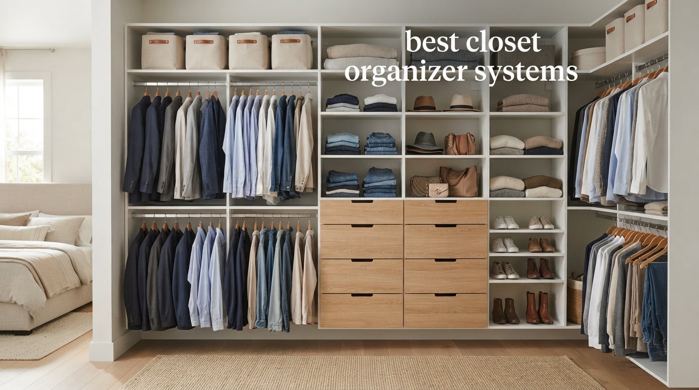 best closet organizer systems