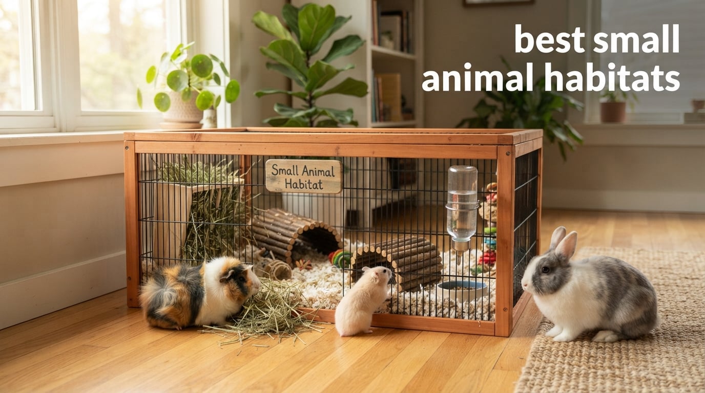 best small animal habitats