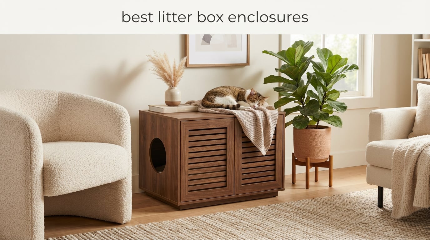 best litter box enclosures