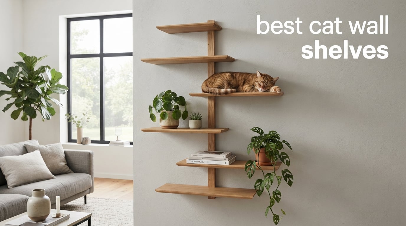 best cat wall shelves