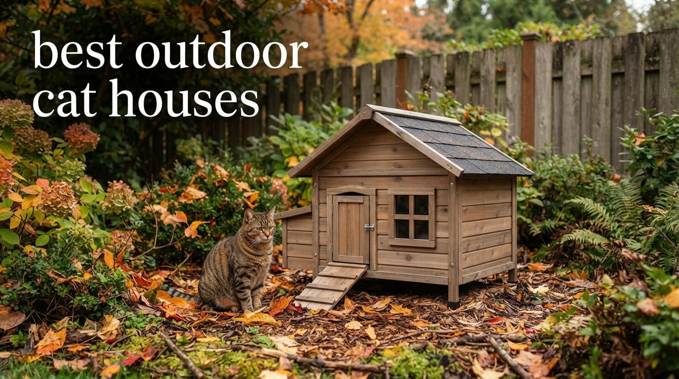 best outdoor cat houses