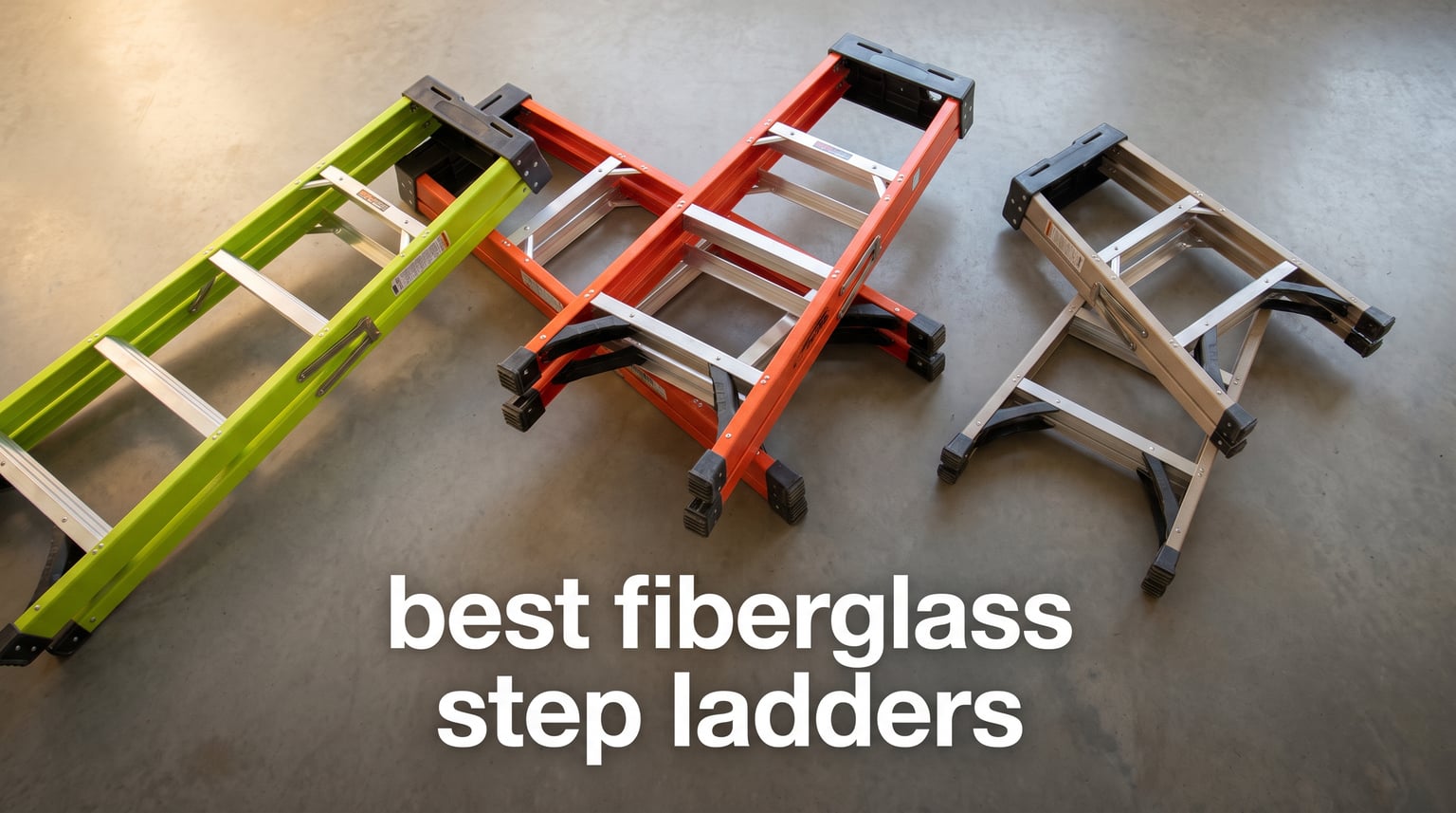 best fiberglass step ladders