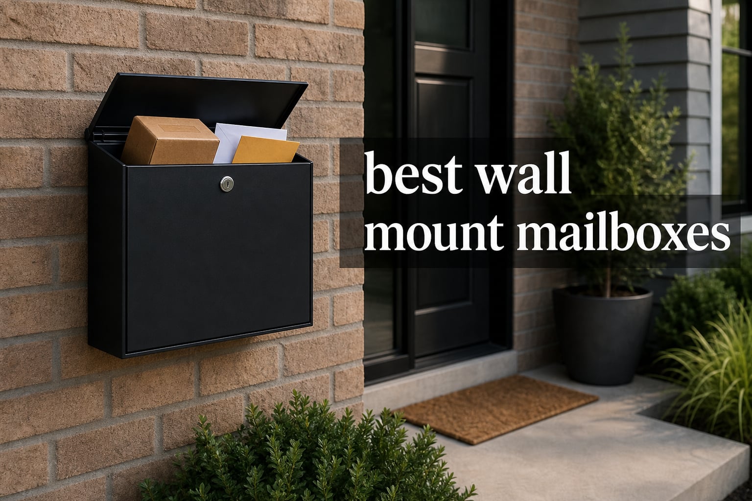 best wall mount mailboxes