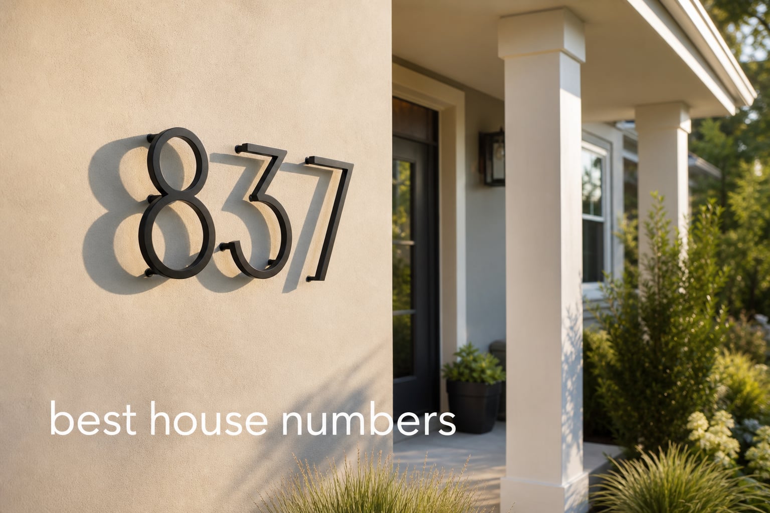 best house numbers