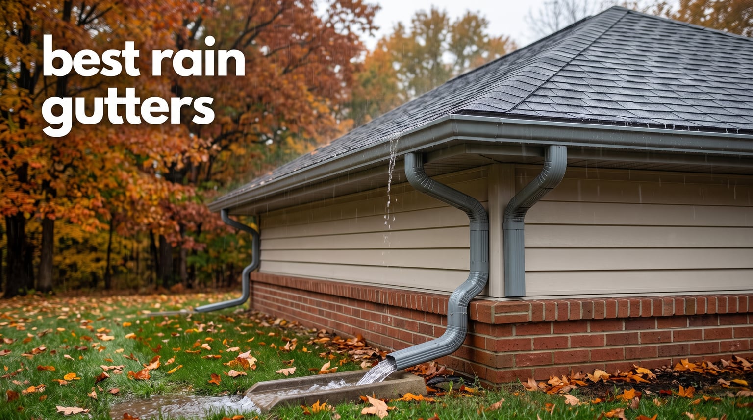best rain gutters