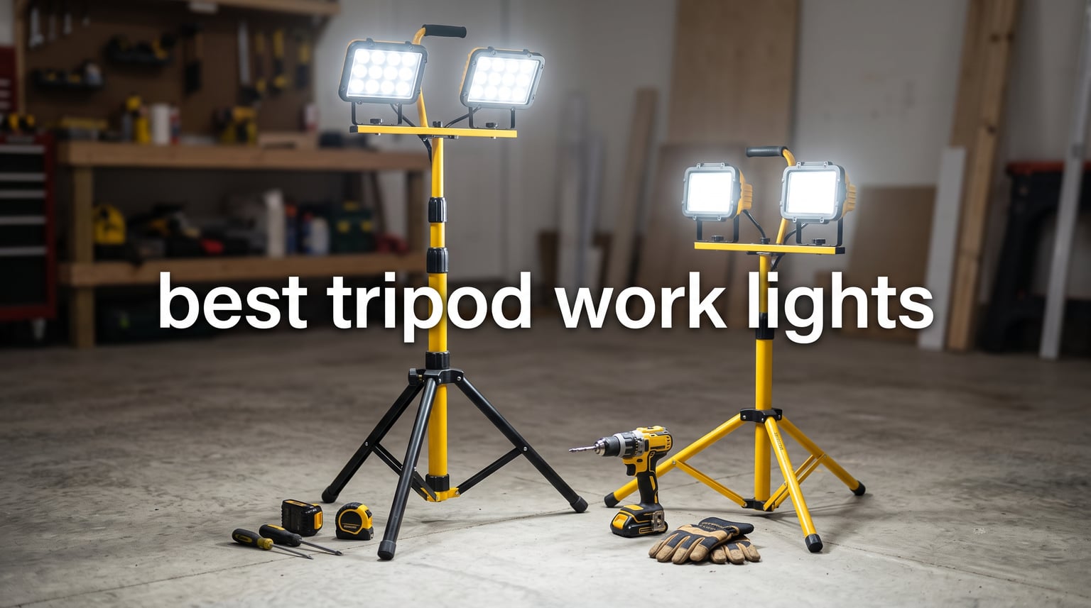 best tripod work lights