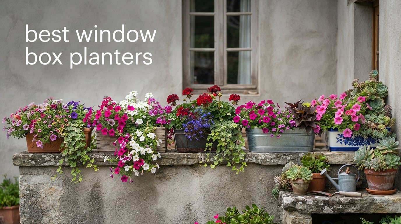 best window box planters