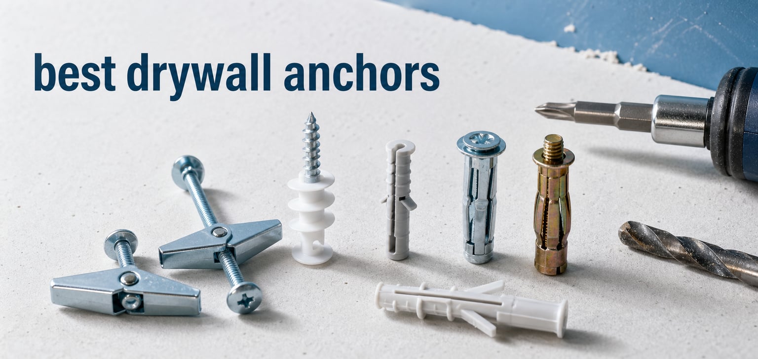 best drywall anchors