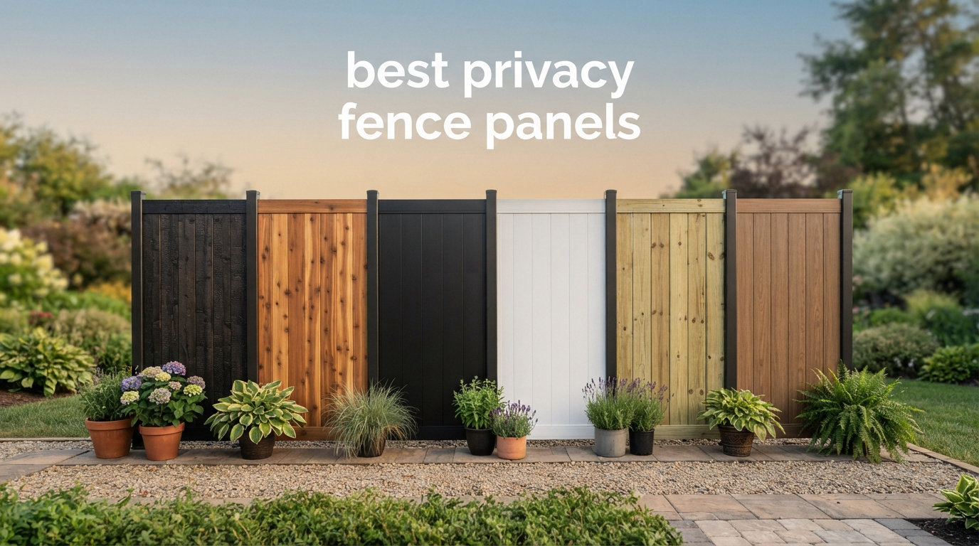 best privacy fence panels