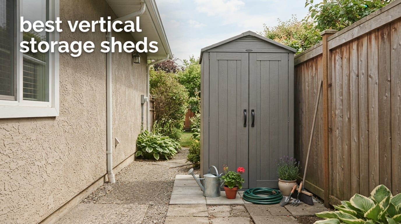 best vertical storage sheds