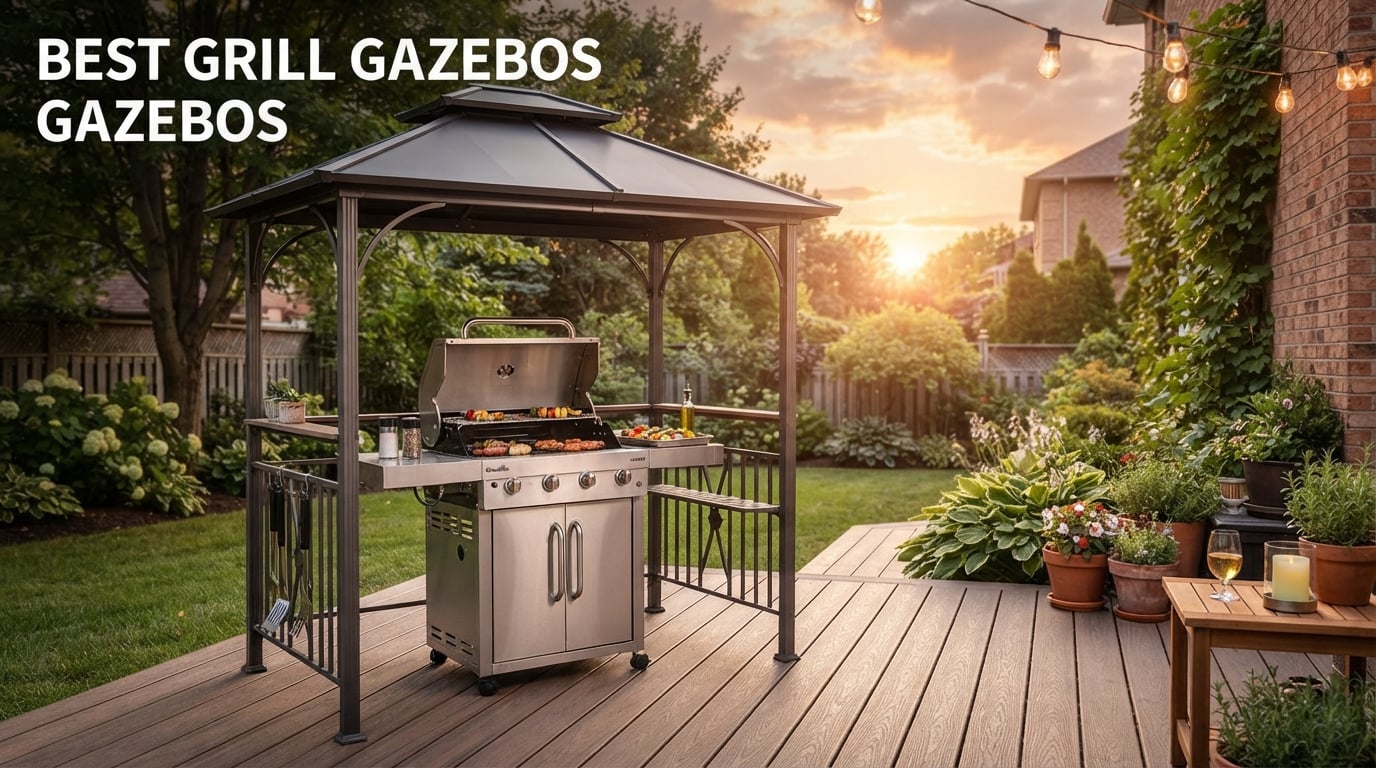 best grill gazebos