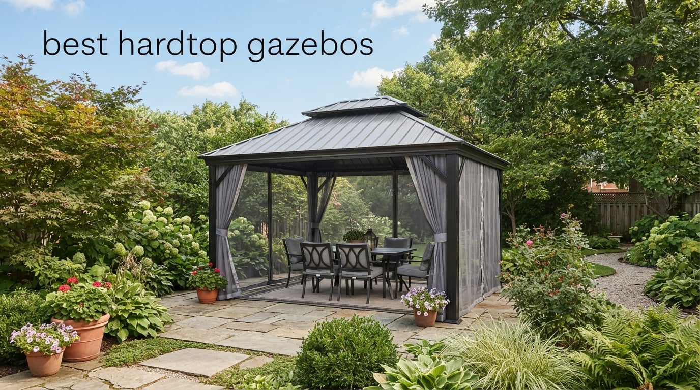 best hardtop gazebos