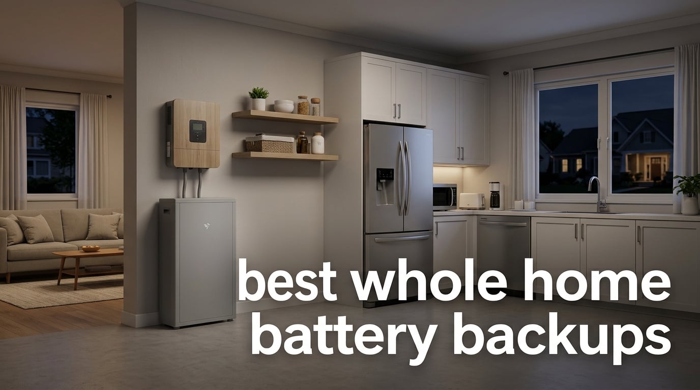 best whole home battery backups