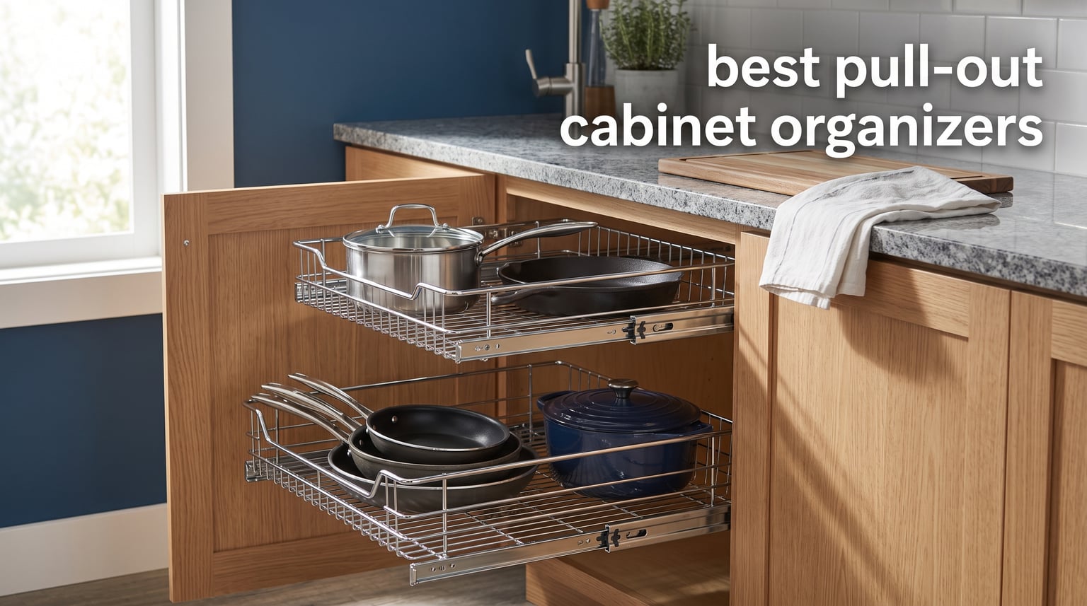 best pull-out cabinet organizers