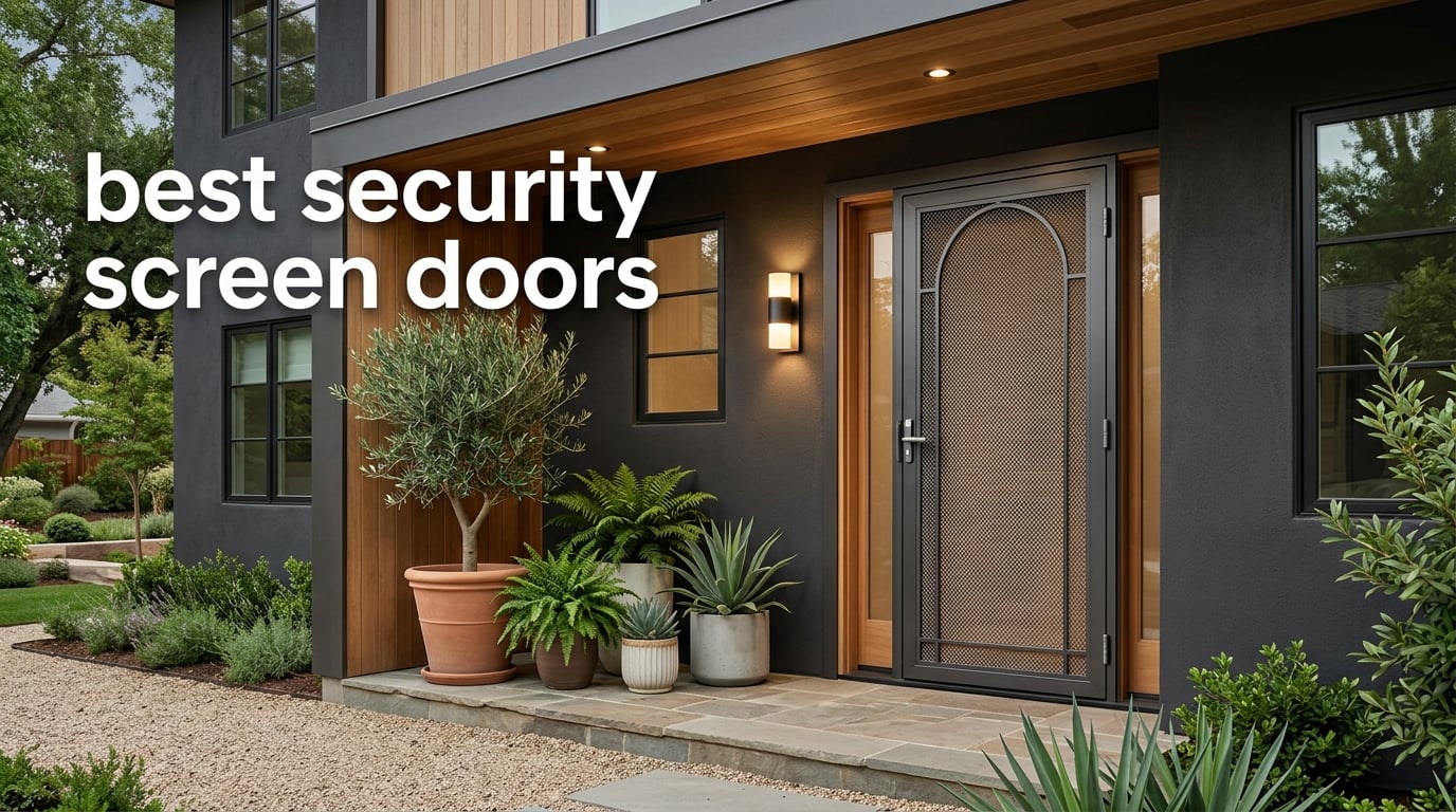 best security screen doors