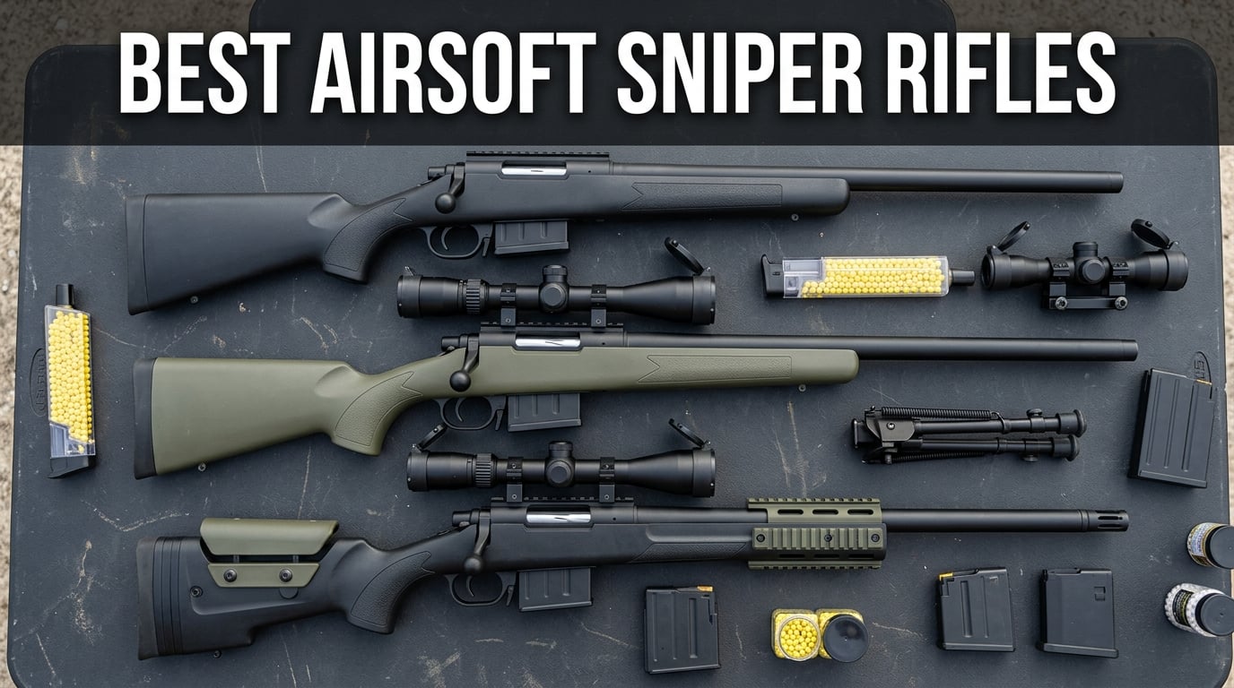 best airsoft sniper rifles