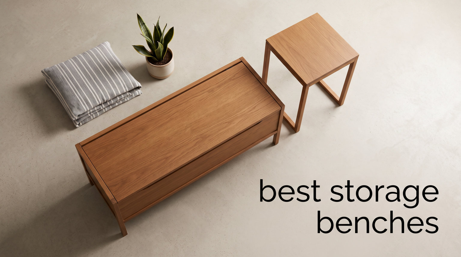 best storage benches