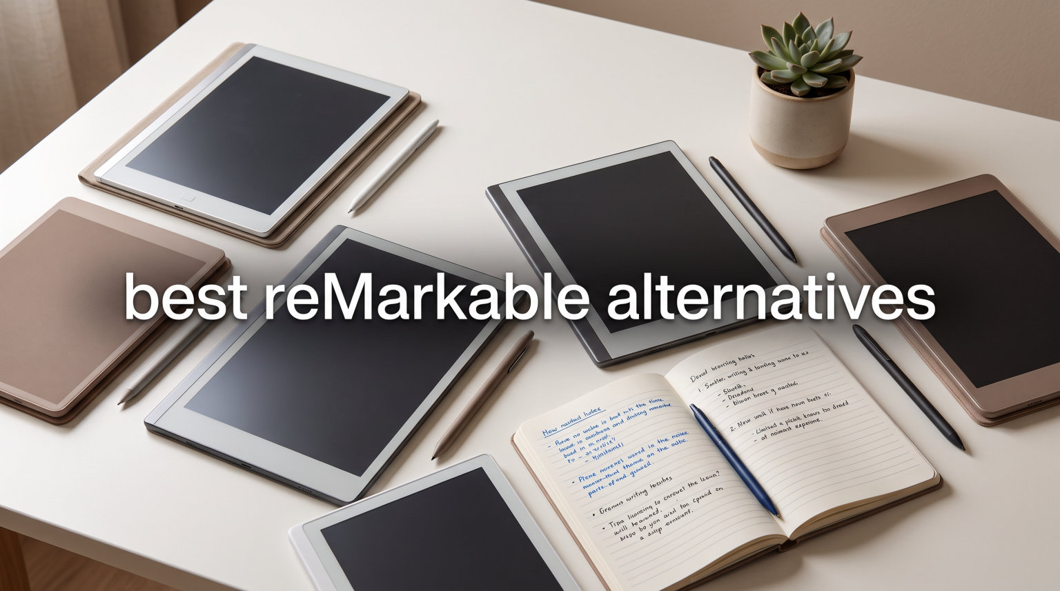 best reMarkable alternatives