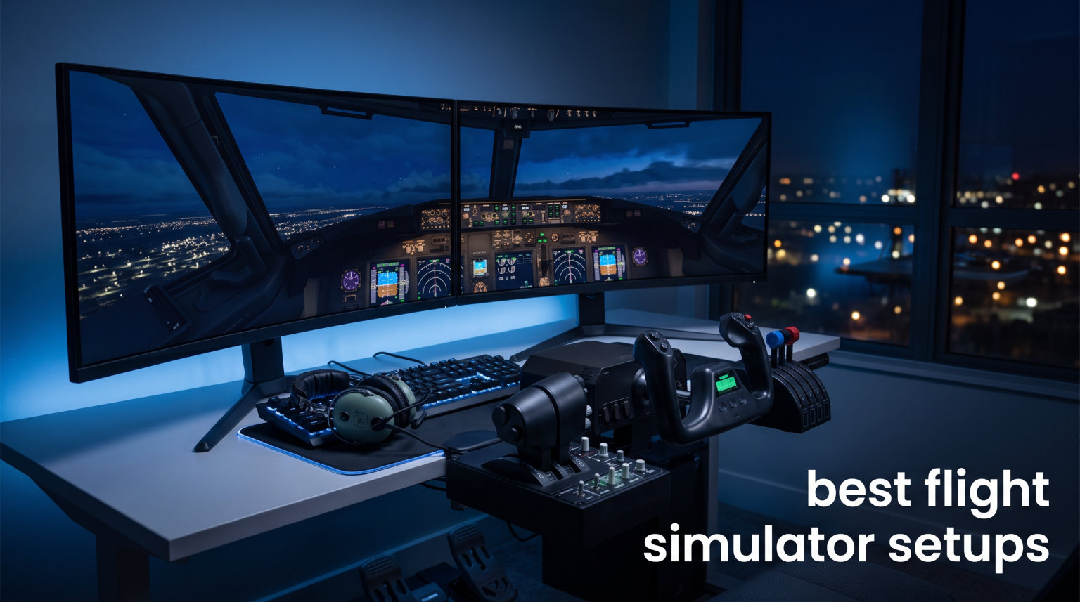 best flight simulator setups