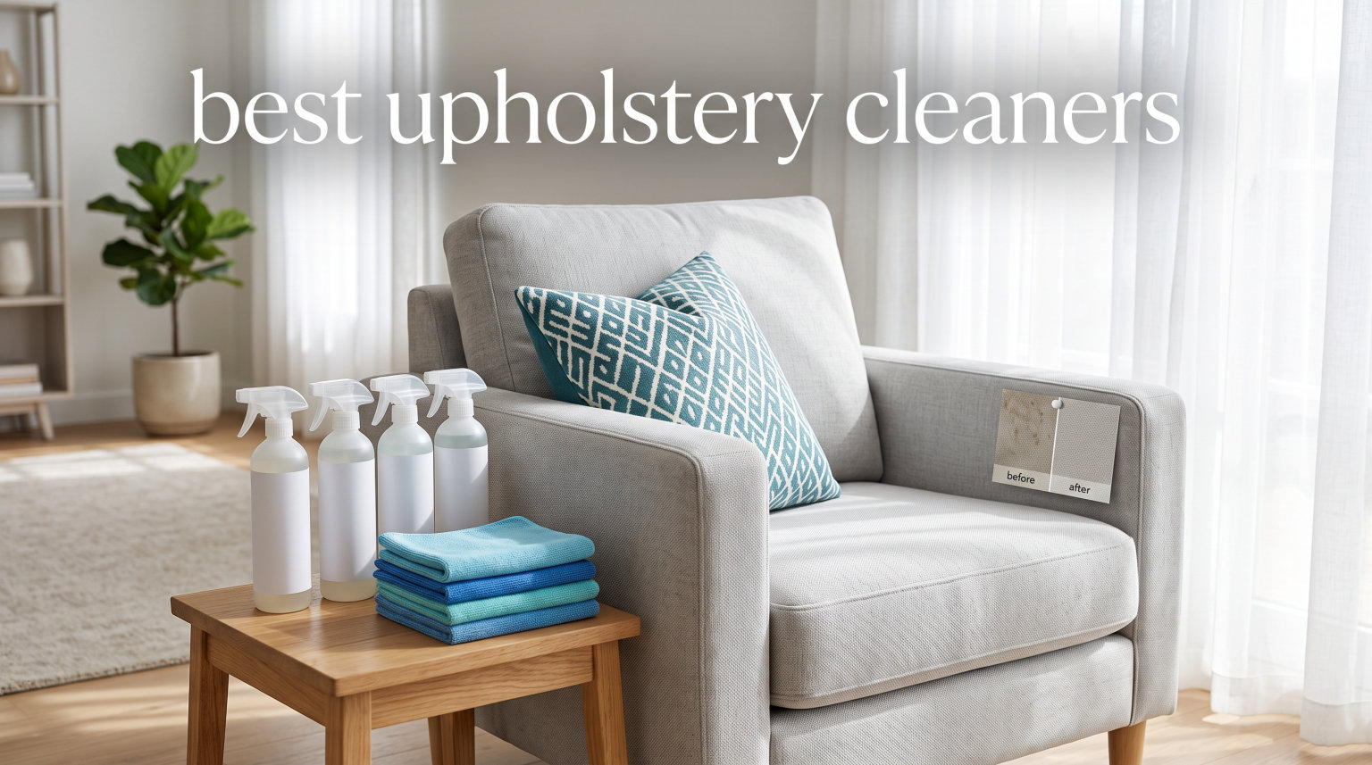 best upholstery cleaners