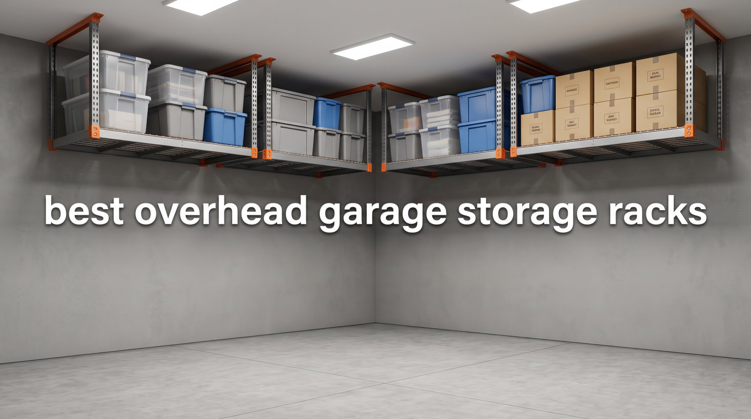 best overhead garage storage racks