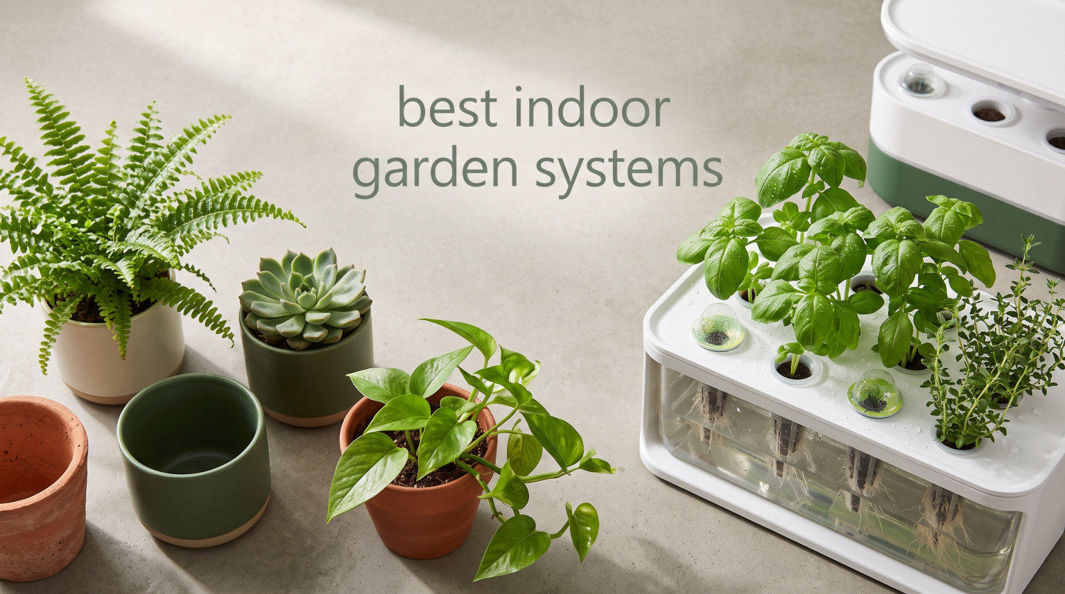 best indoor garden systems