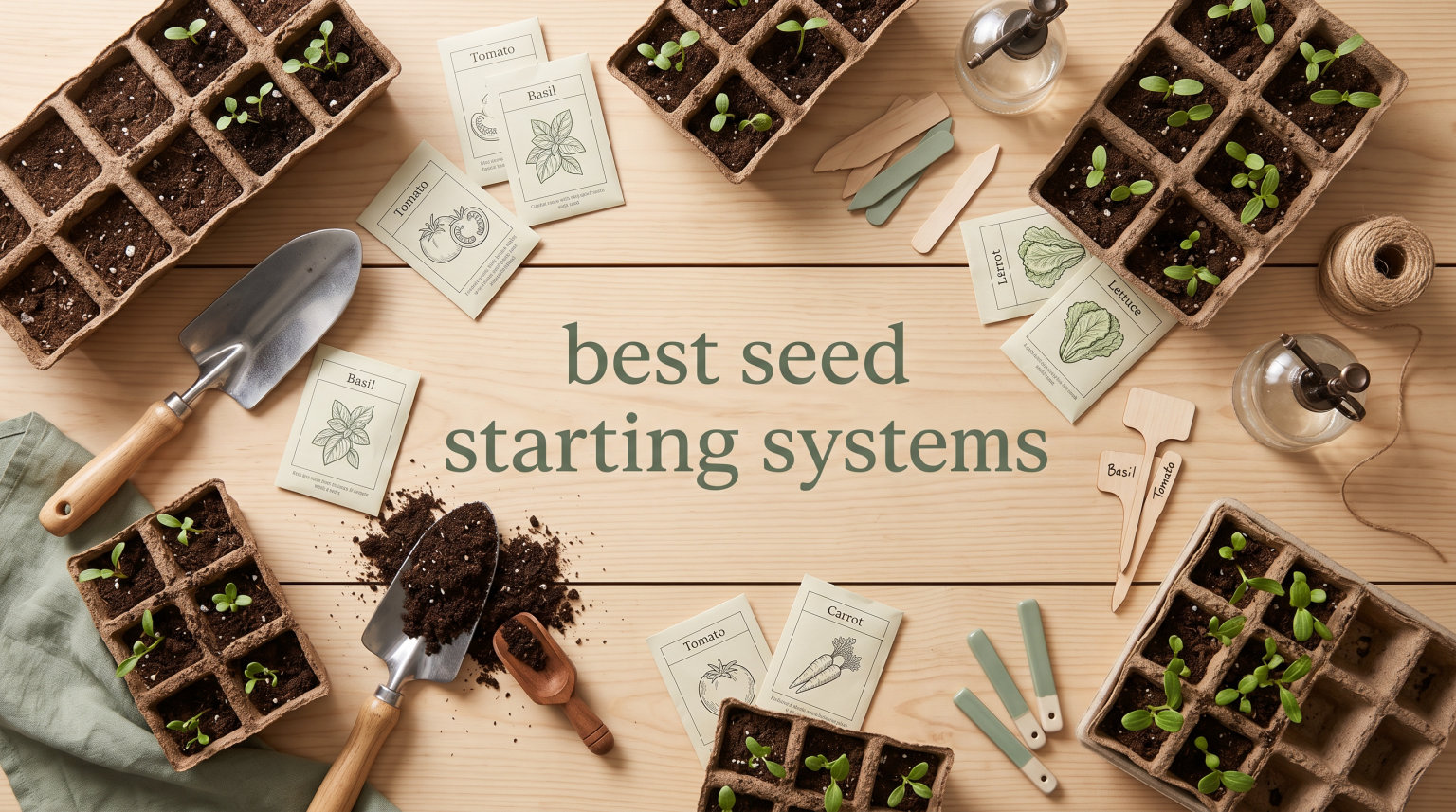 best seed starting systems
