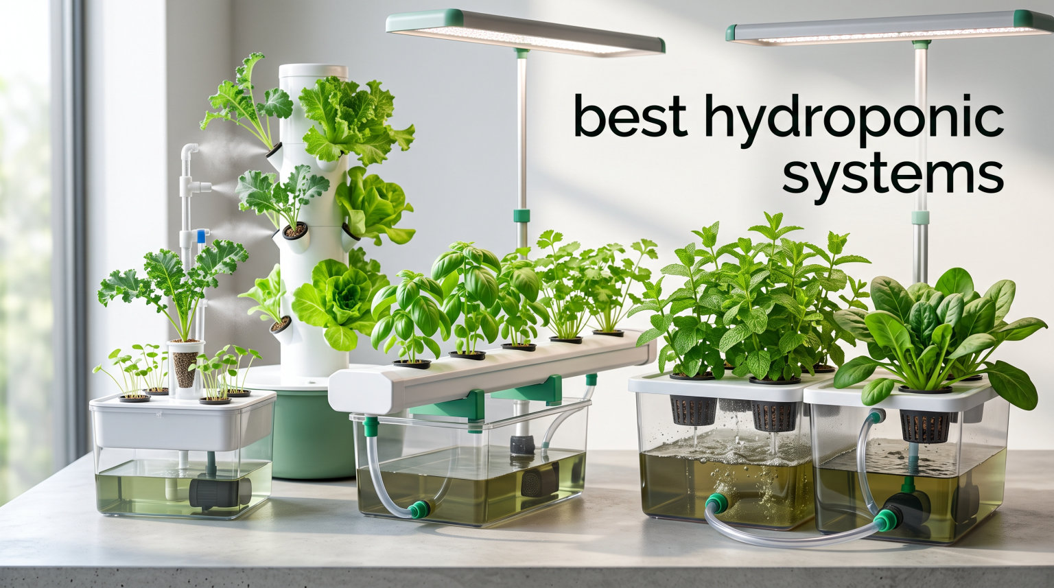 best hydroponic systems