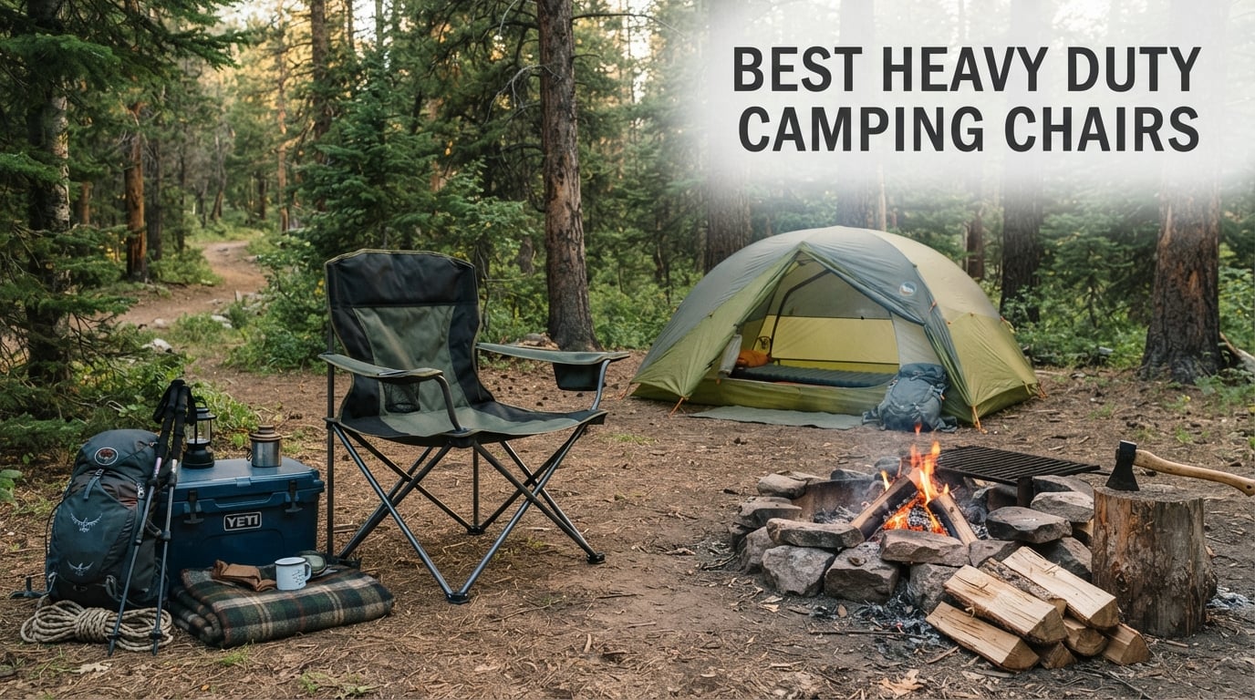 best heavy duty camping chairs