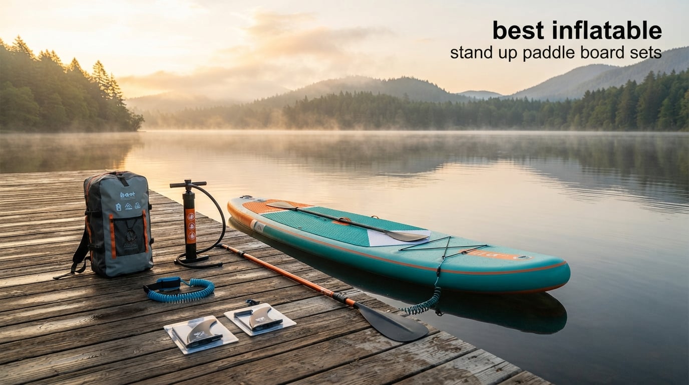 best inflatable stand up paddle board sets