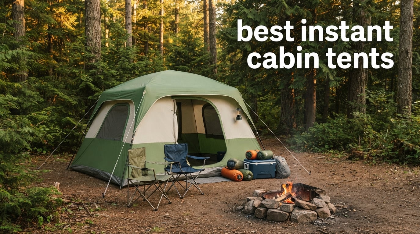 best instant cabin tents