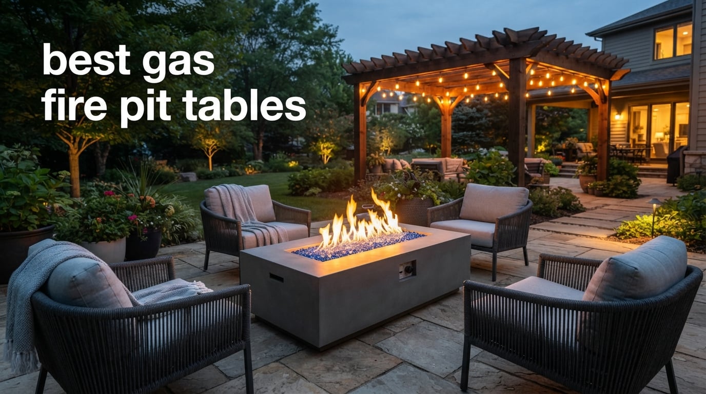 best gas fire pit tables