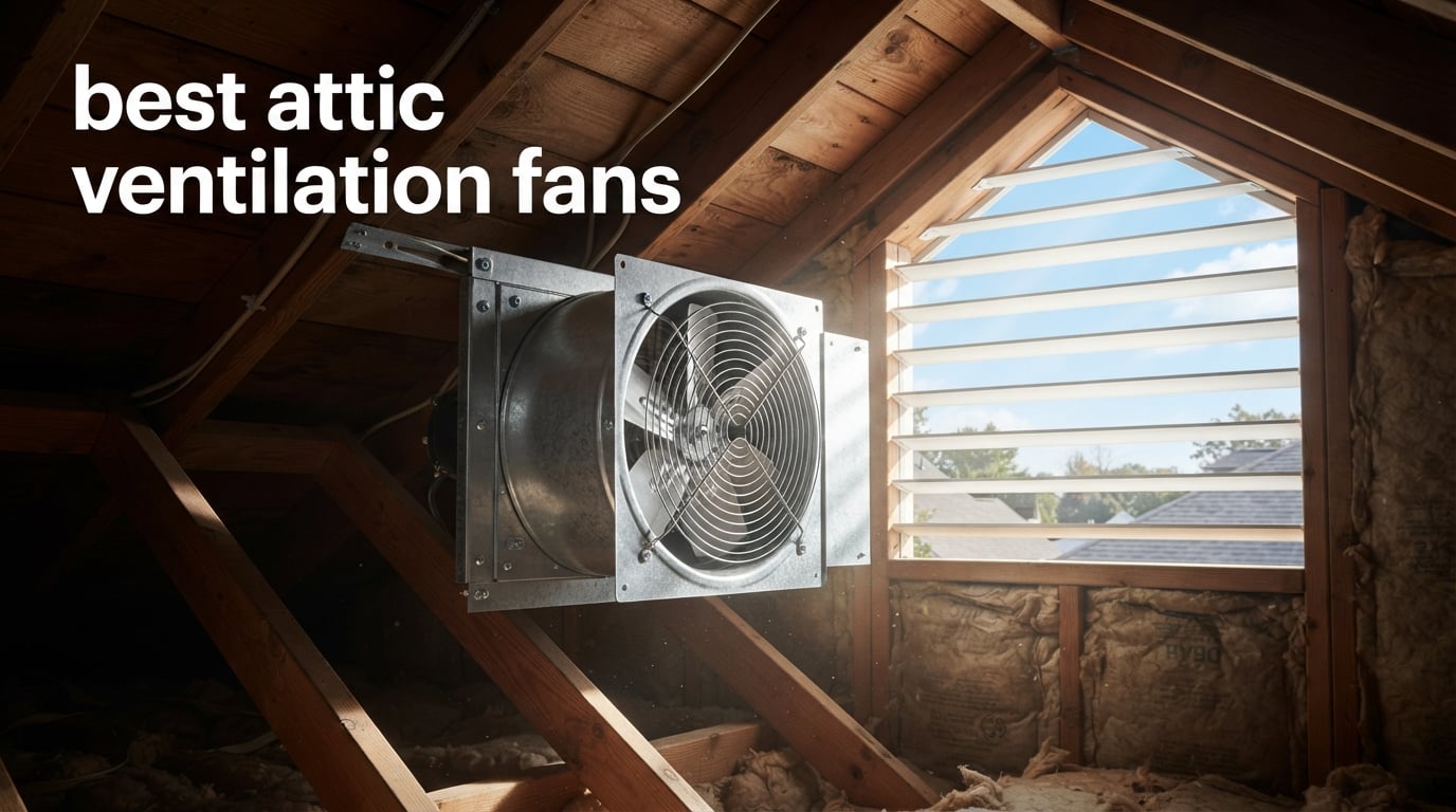 best attic ventilation fans