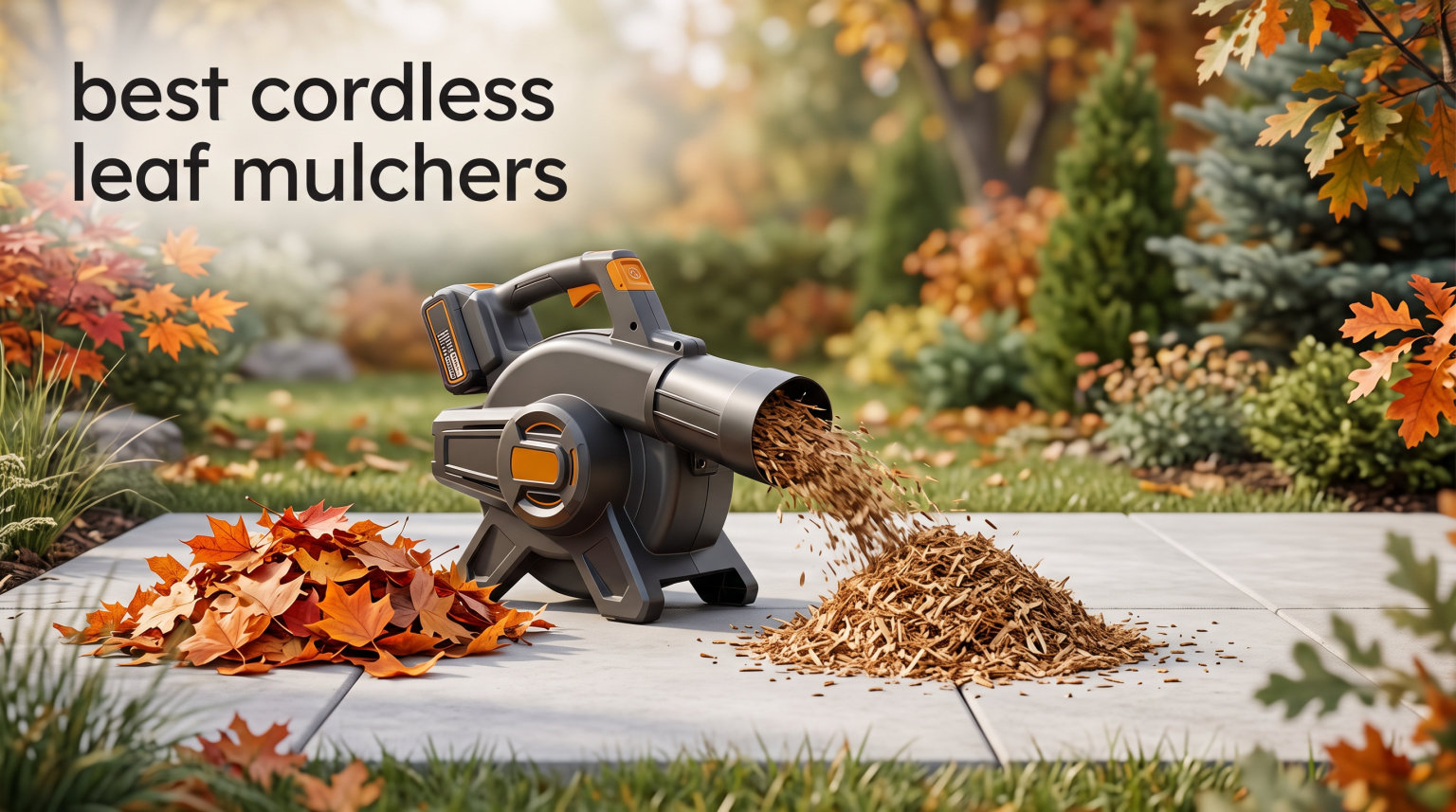 best cordless leaf mulchers