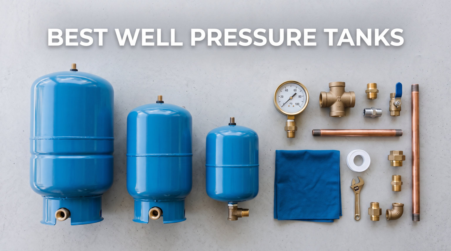 best well pressure tanks