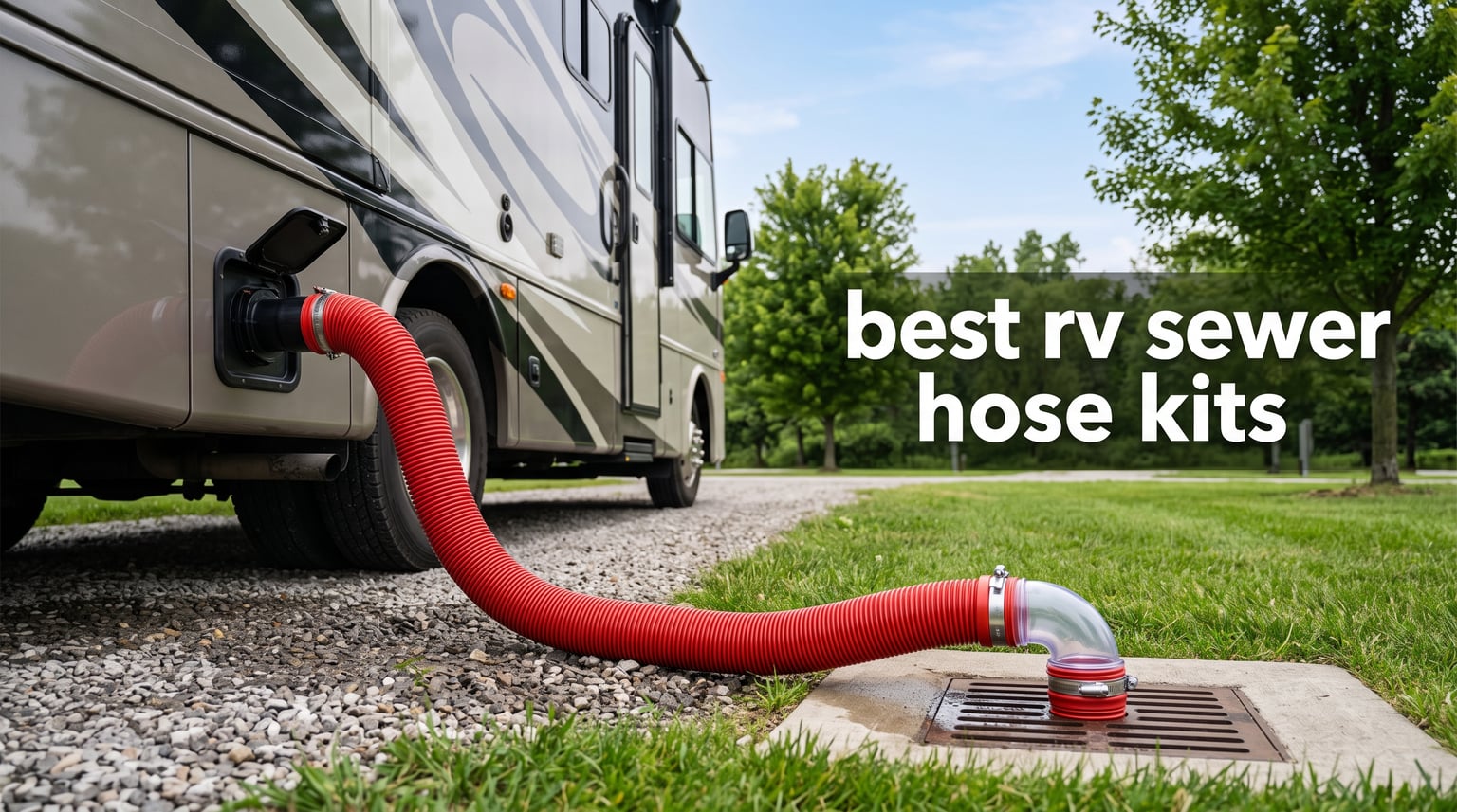 best rv sewer hose kits