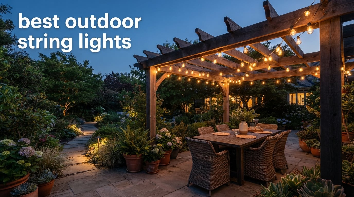 best outdoor string lights