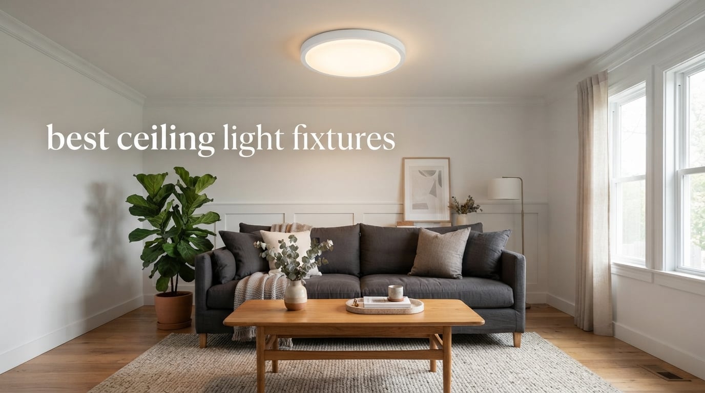 best ceiling light fixtures