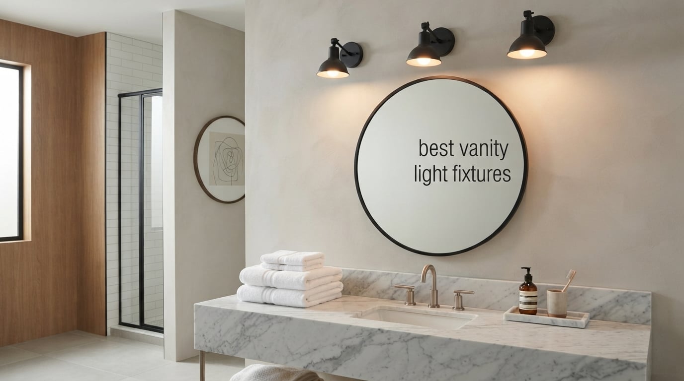 best vanity light fixtures