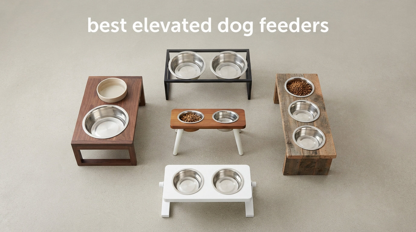 best elevated dog feeders