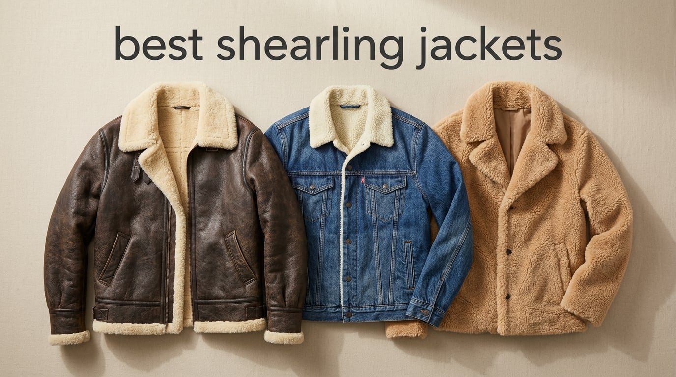 best shearling jackets