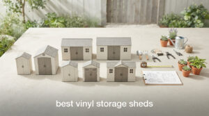 best vinyl storage sheds