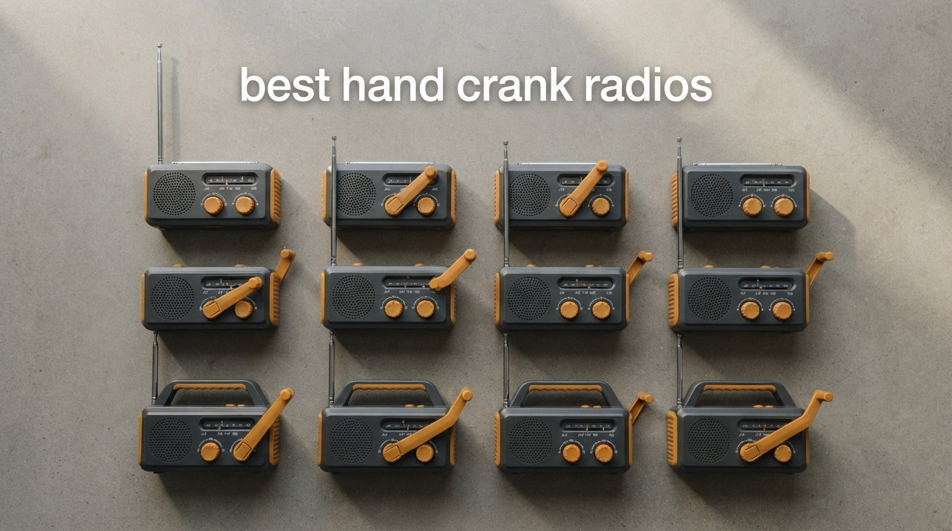 best hand crank radios