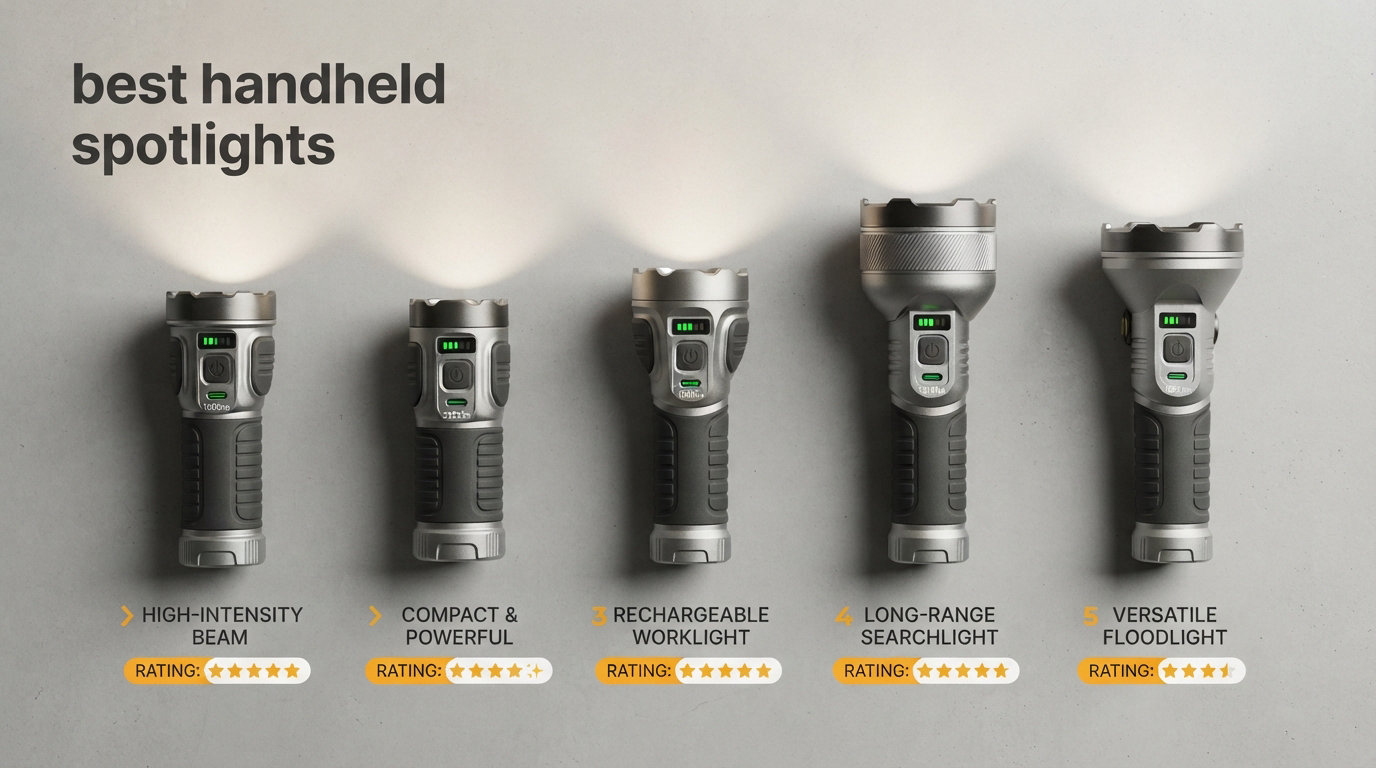 best handheld spotlights